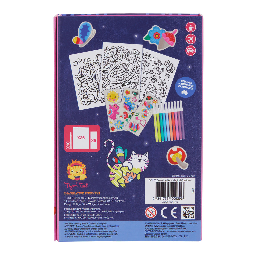 Tiger Tribe Colouring Set - Magical Creatures