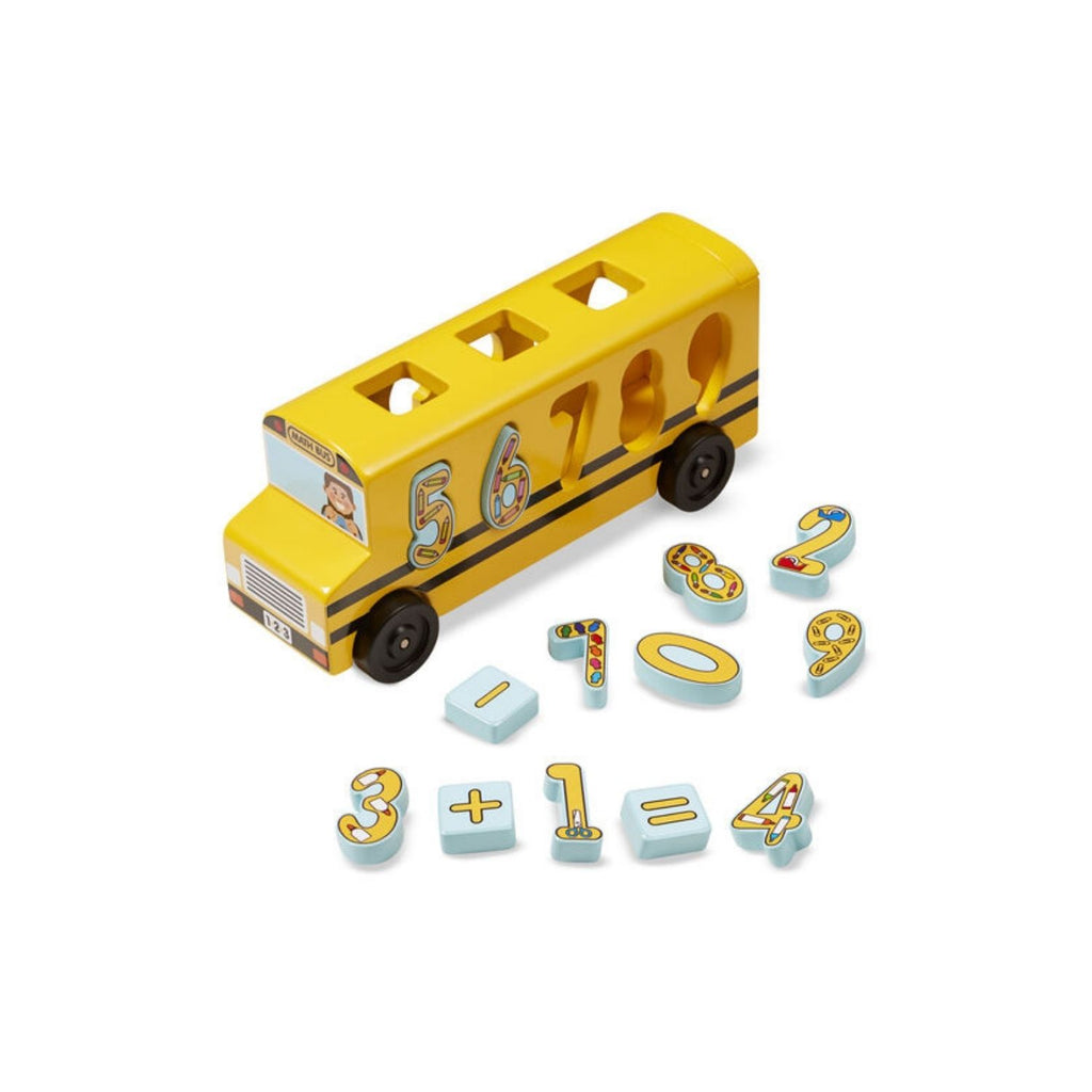 Melissa & Doug Classic Toy - Number Matching Math Bus 3