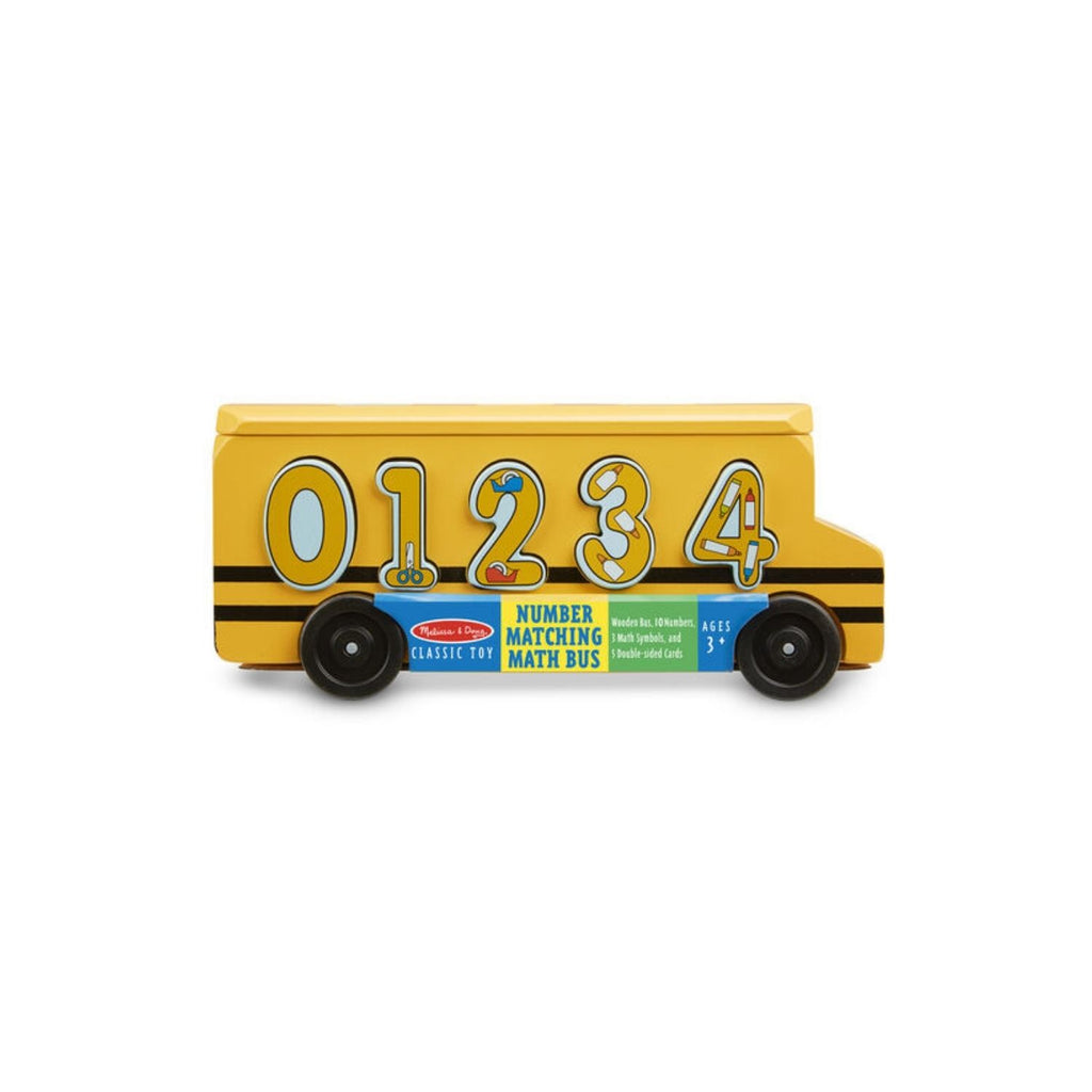 Melissa & Doug Classic Toy - Number Matching Math Bus