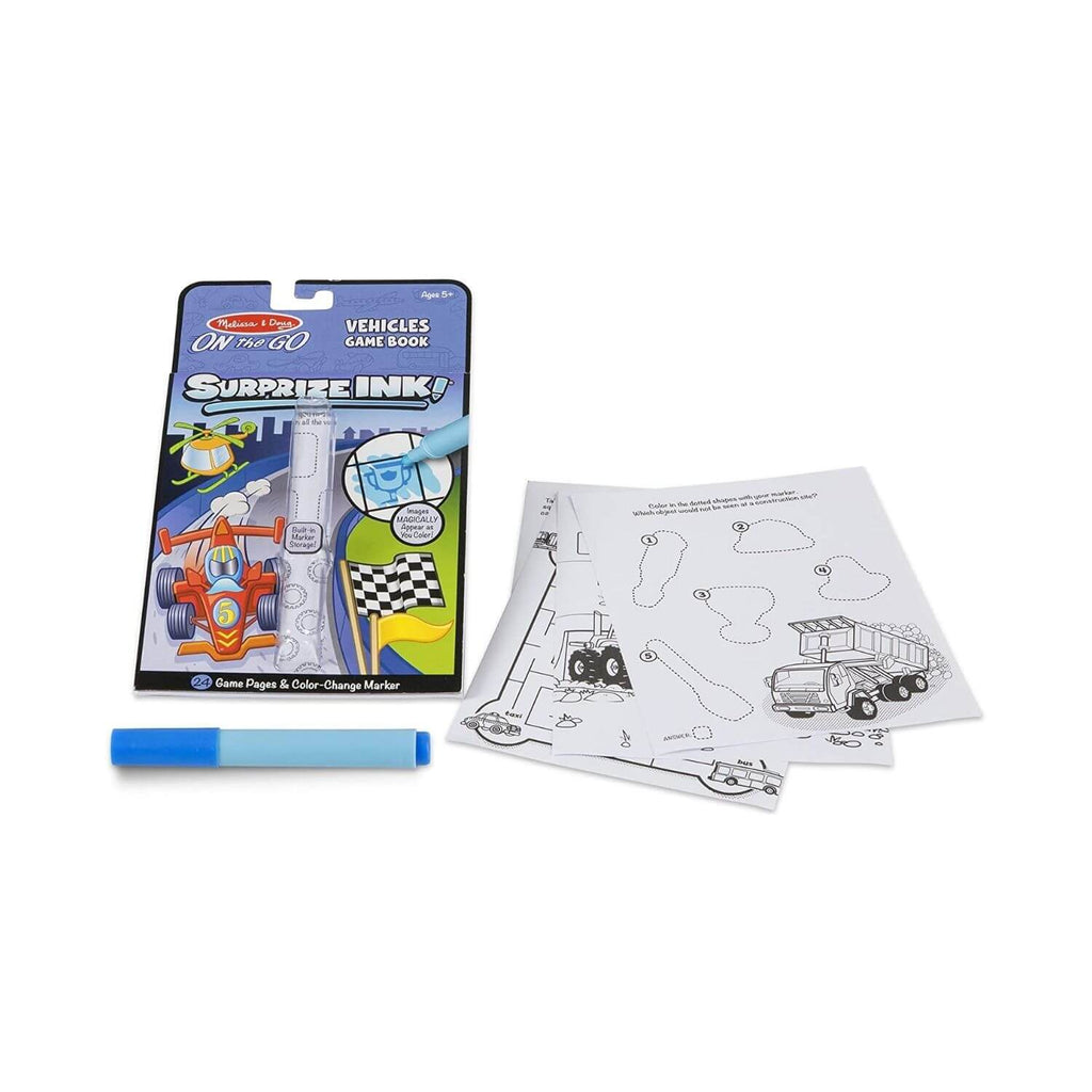 Melissa & Doug On the Go Surprize Ink Vehicle Game Book 2