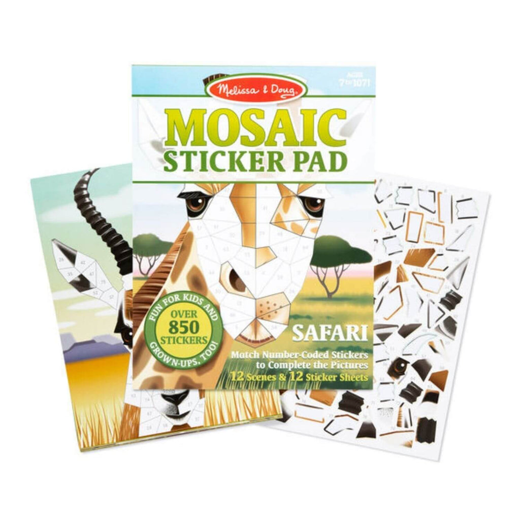 Melissa and Doug Mosaic Sticker Pad Safari