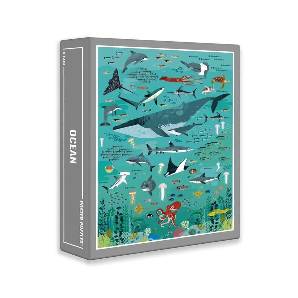 Poppik x Cloudberries - Ocean 500-piece jigsaw puzzle