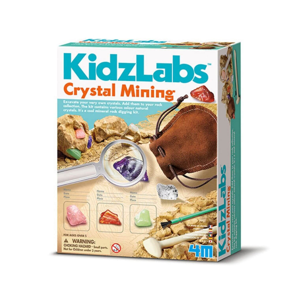 4M Kidz Labs Crystal Mining Kit