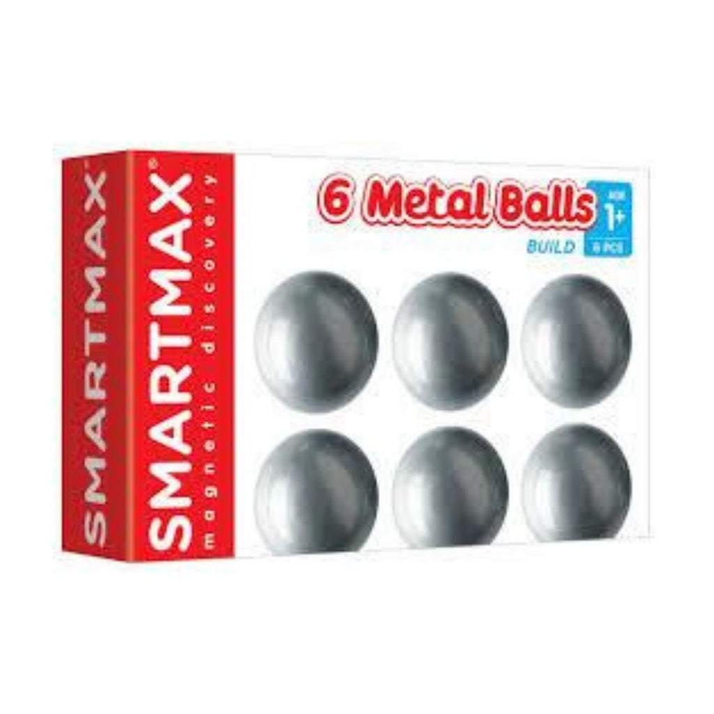 Add On Set (6 Neutral Balls) By Smartmax -Magnetic Building Add Ons