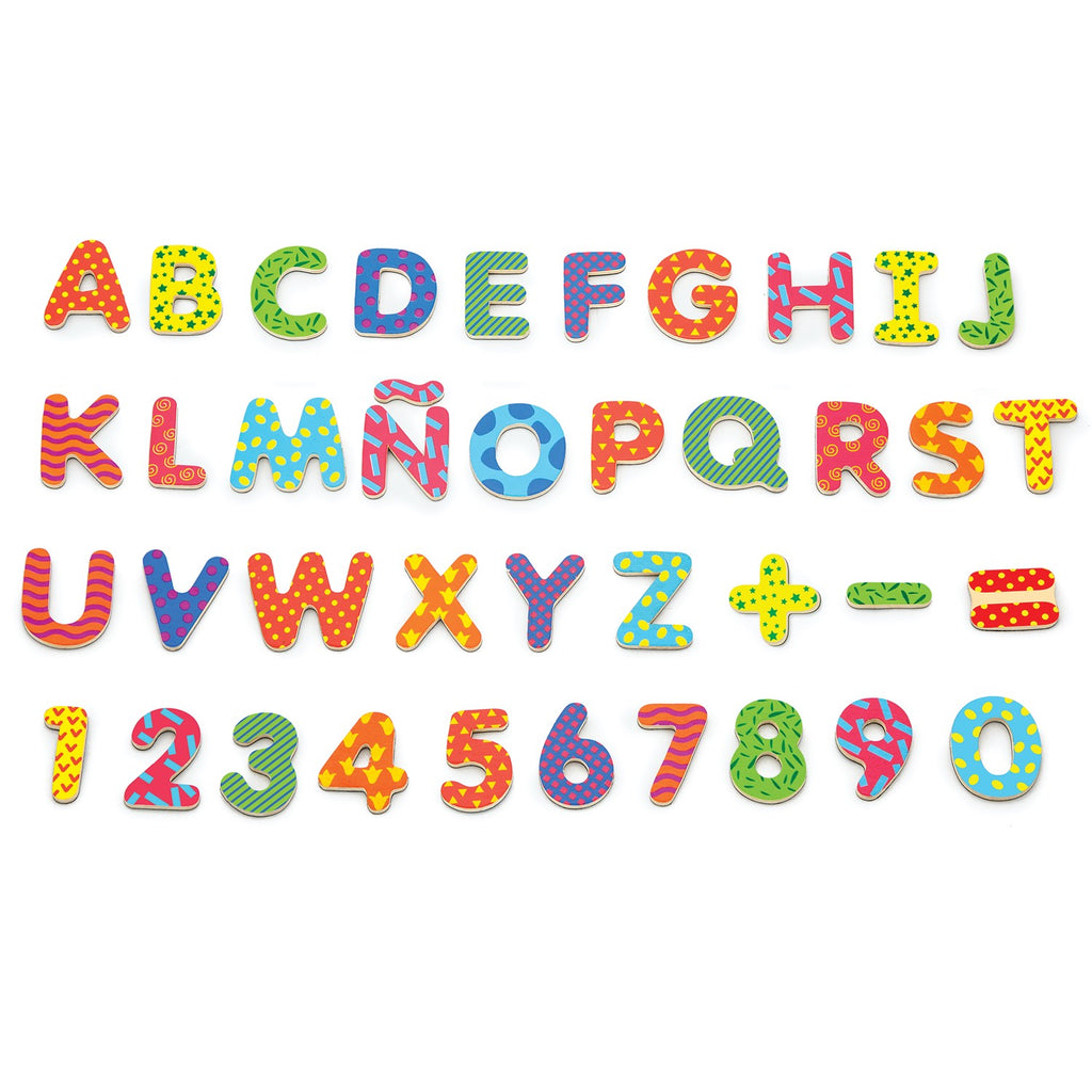 Viga Colorful Magnetic Letters & Numbers (77 Pcs)