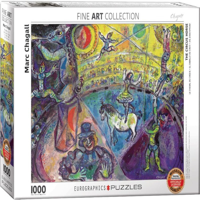 EuroGraphics The Circus Horse by Marc Chagall 1000-Piece Puzzle