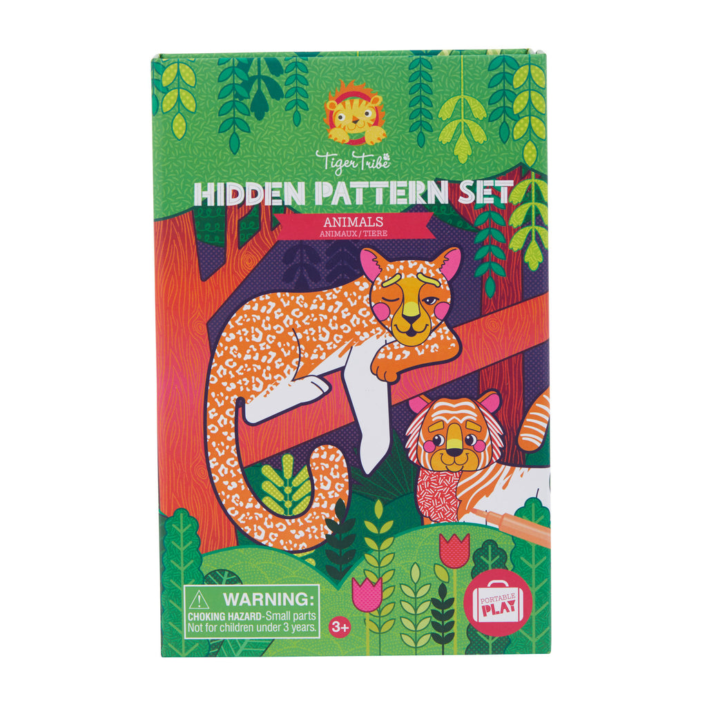 Tiger Tribe Hidden Pattern - Animals