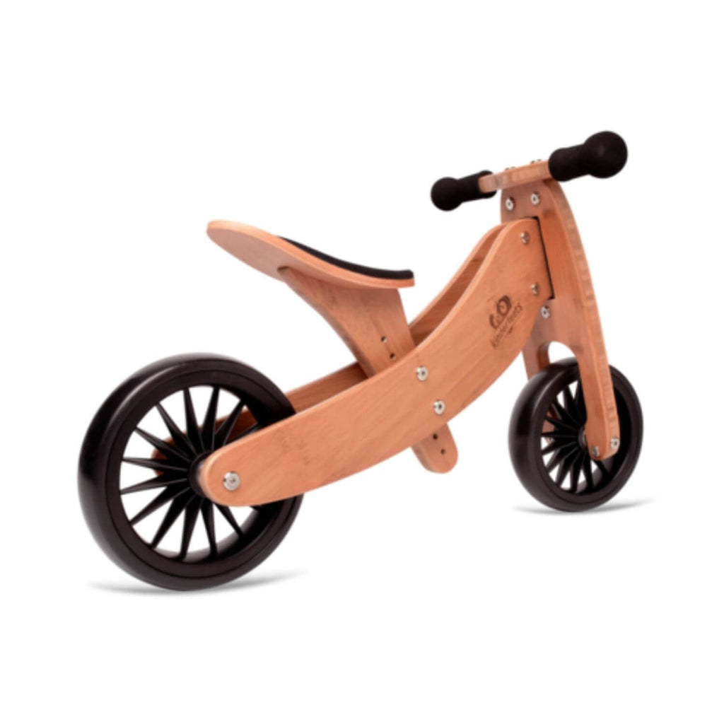 Kinderfeets 2-in-1 Tiny Tot PLUS Tricycle & Balance Bike - Bamboo 3