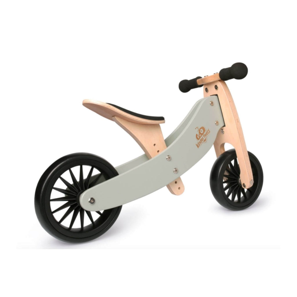 Kinderfeets 2-in-1 Tiny Tot PLUS Tricycle & Balance Bike - Silver Sage 5