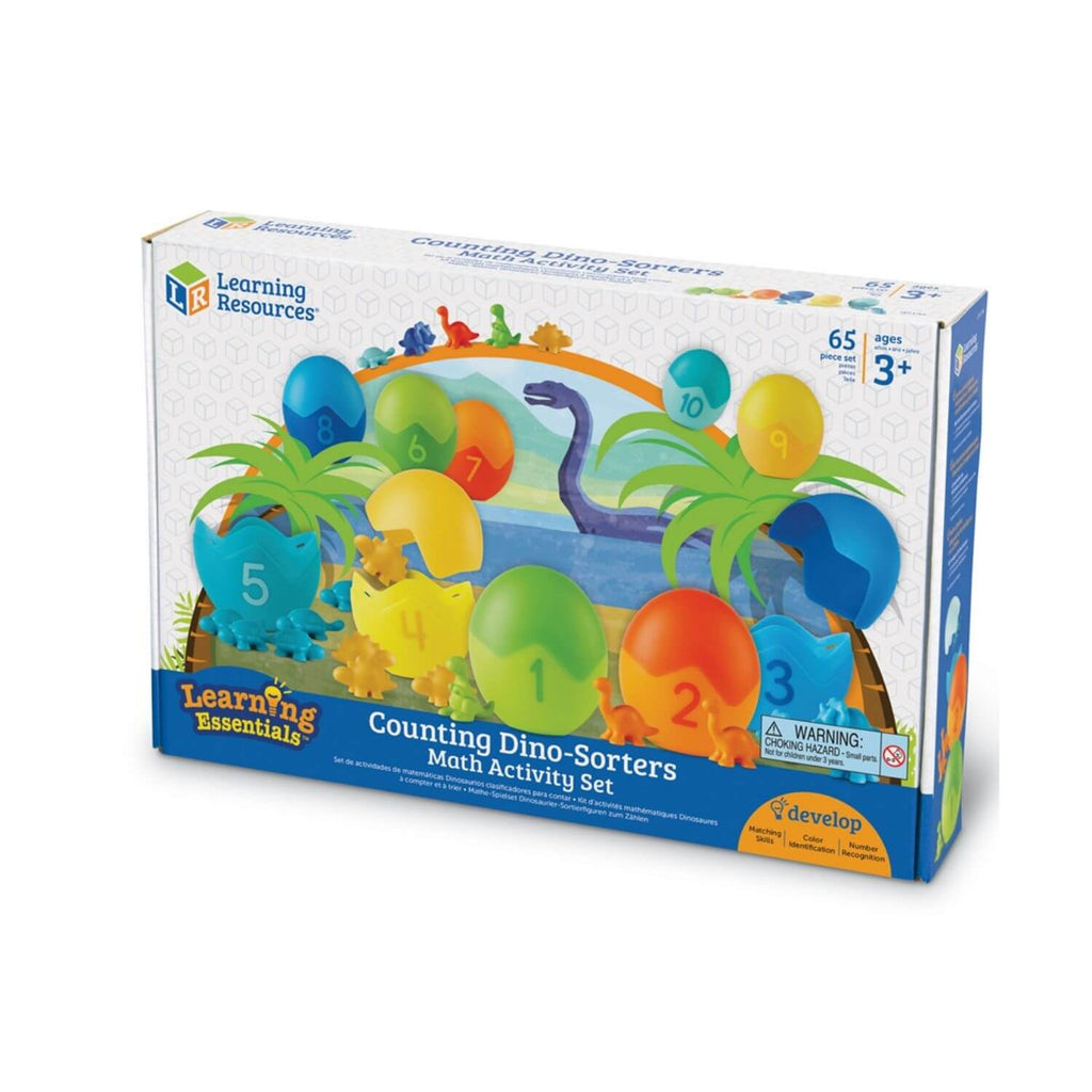 Learning Resources Counting Dino Sorters Maths Activity Set