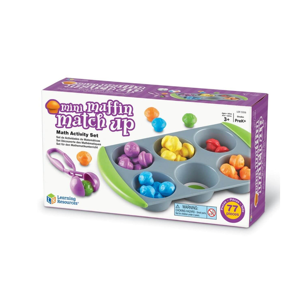 Learning Resources Mini Muffin Match Up Maths Activity Set