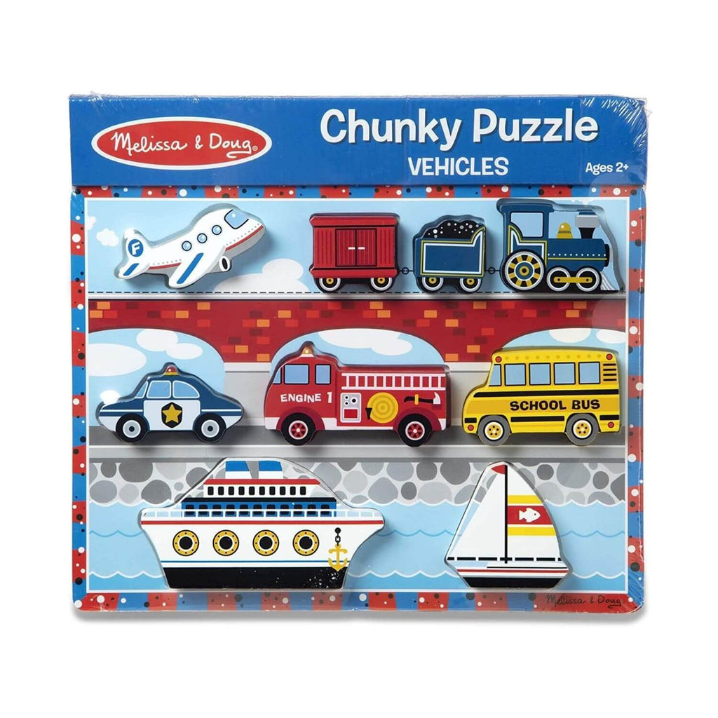 Melissa and Doug Chunky Puzzle Vehicles