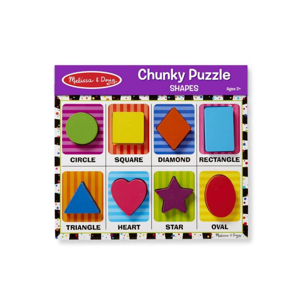 Melissa & Doug Chunky Puzzle – Shapes