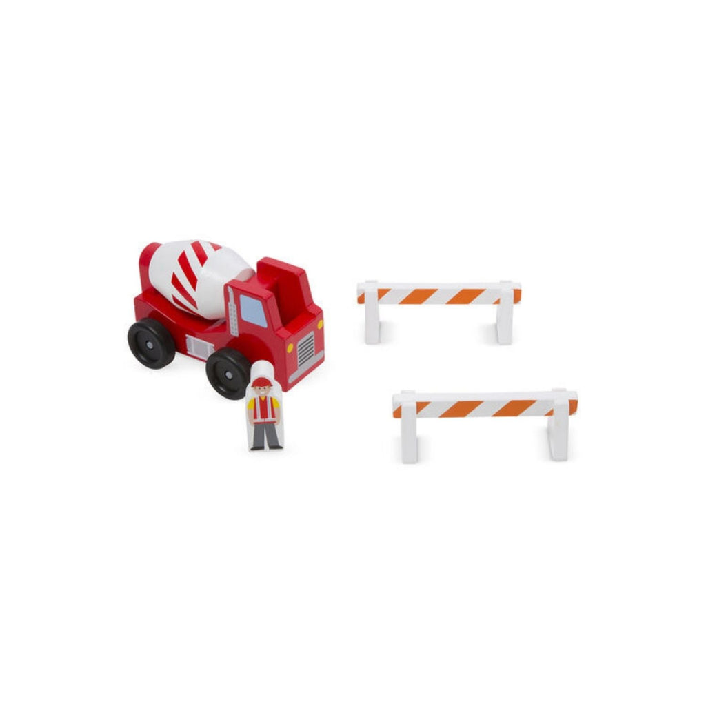 Melissa & Doug Classic Toy - Construction Vehicle Set 4
