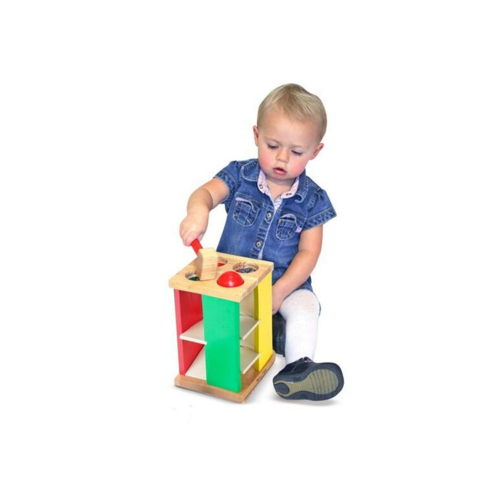Melissa & Doug Classic Toy Pound and Roll Tower 2
