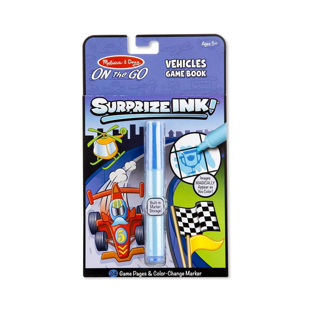 Melissa & Doug On the Go Surprize Ink Vehicle Game Book