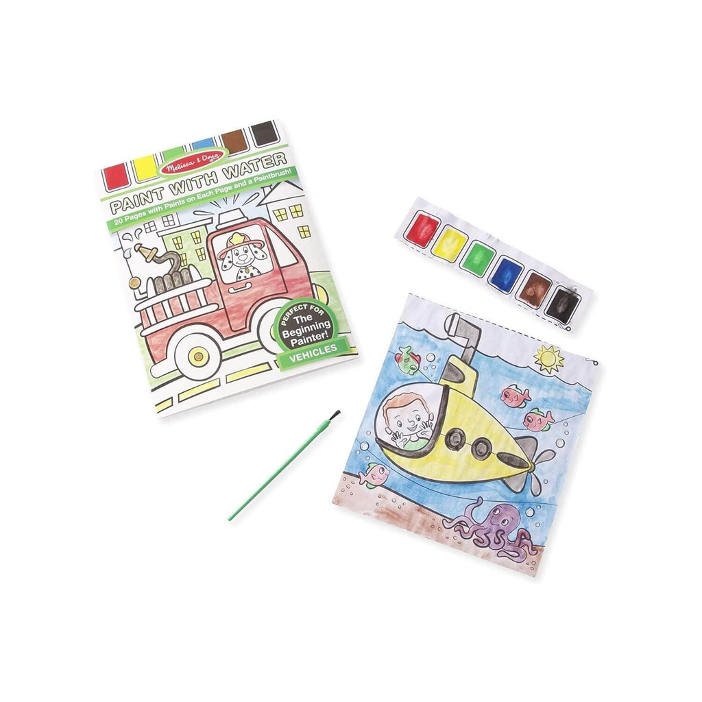 Melissa & Doug Paint with Water – Vehicles 3