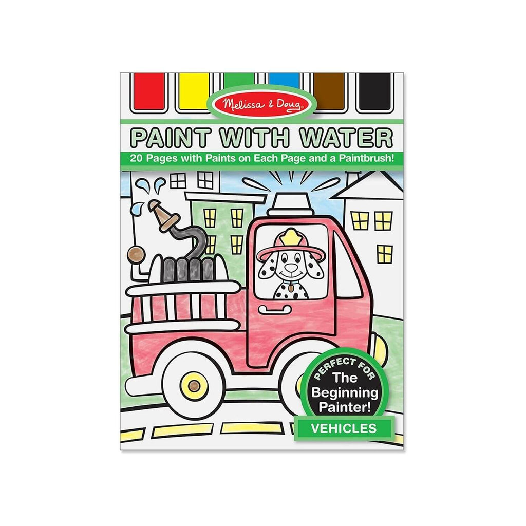 Melissa & Doug Paint with Water – Vehicles