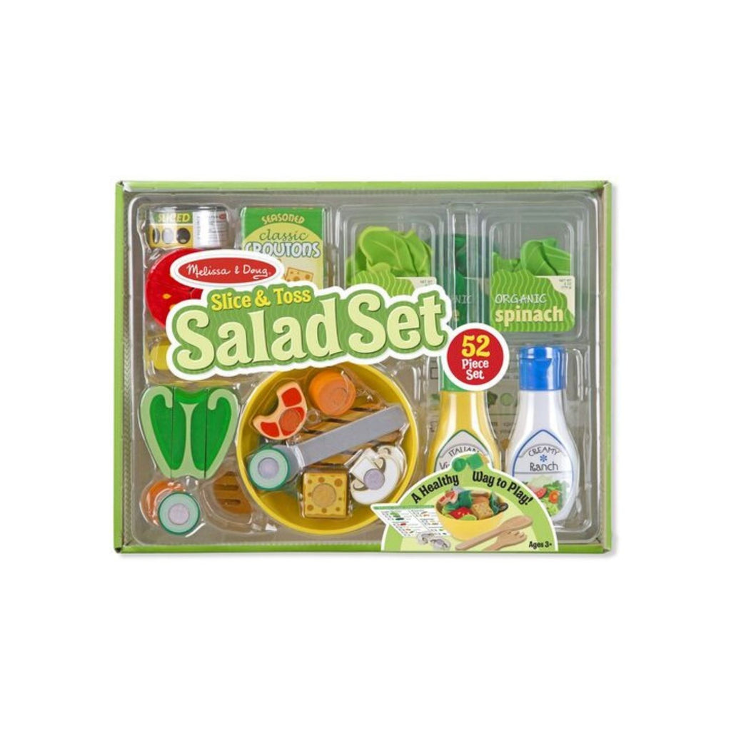 Melissa & Doug Slice & Toss Salad Set 4