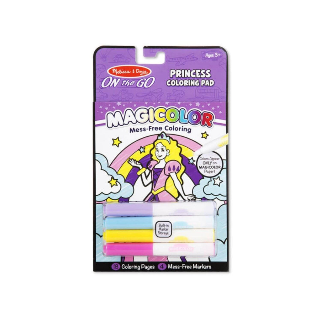 On the Go MAGICOLOR Princess Coloring Pad