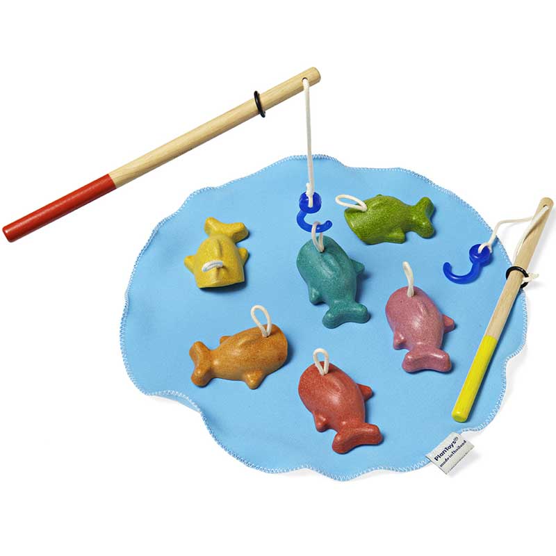 PlanToys Wooden Fishing Game