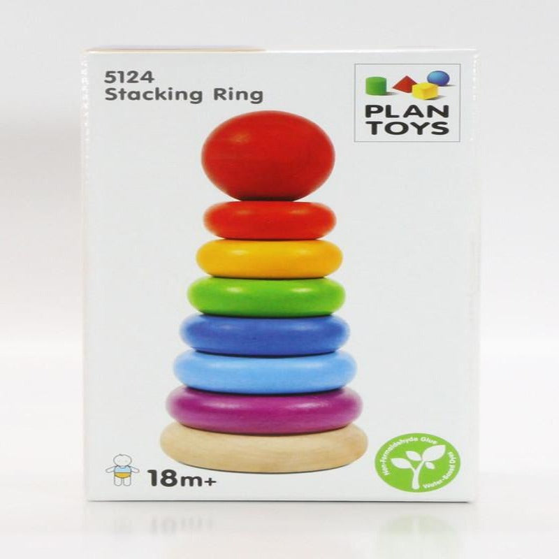 PlanToys Wooden Stacking Ring