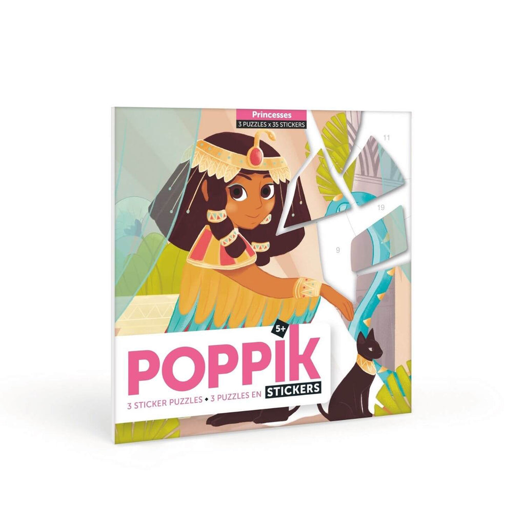 Poppik My Sticker Puzzle - Princesses