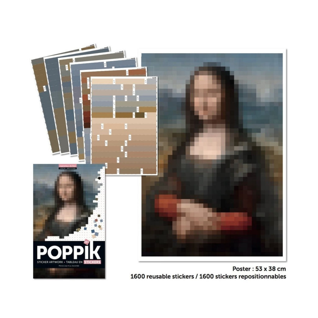 Poppik Poster Art - Mona Lisa 1