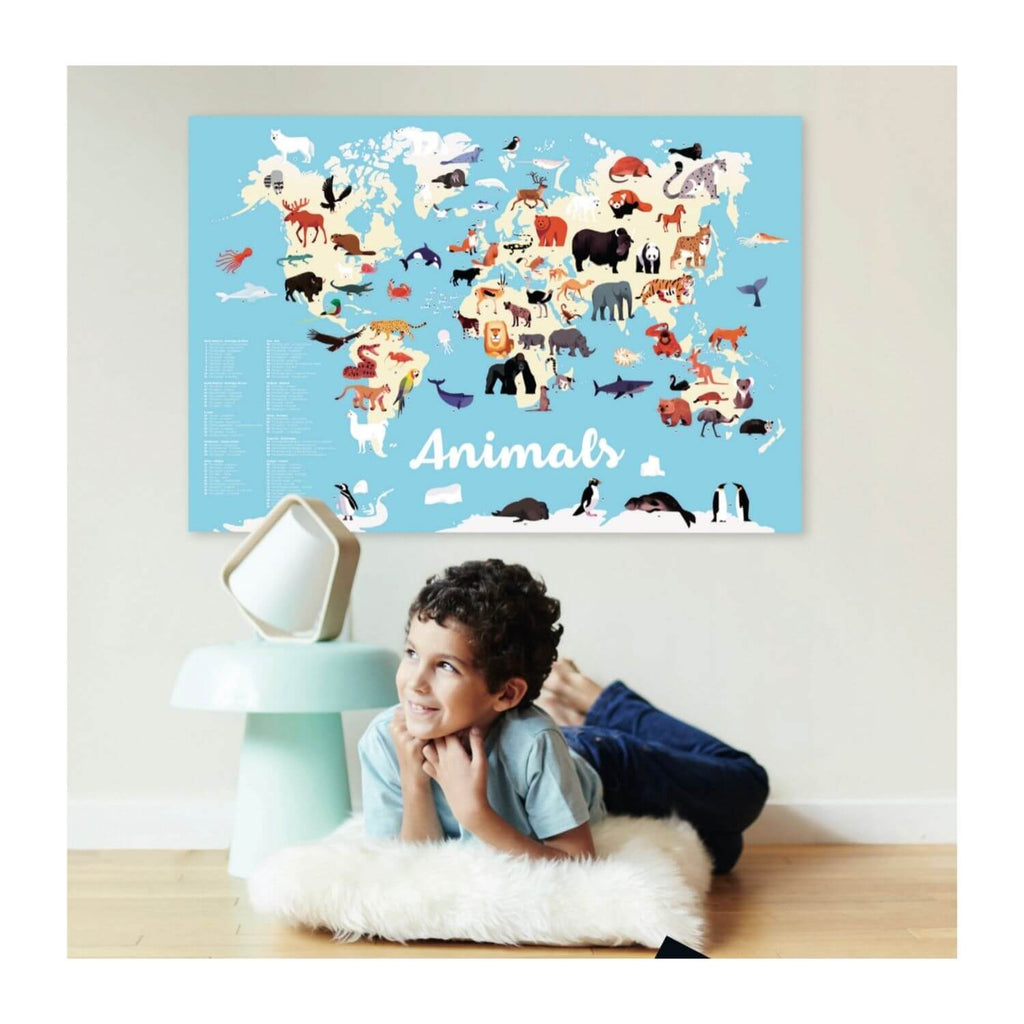 Poppik Sticker Poster Discovery - Animals of the World 6