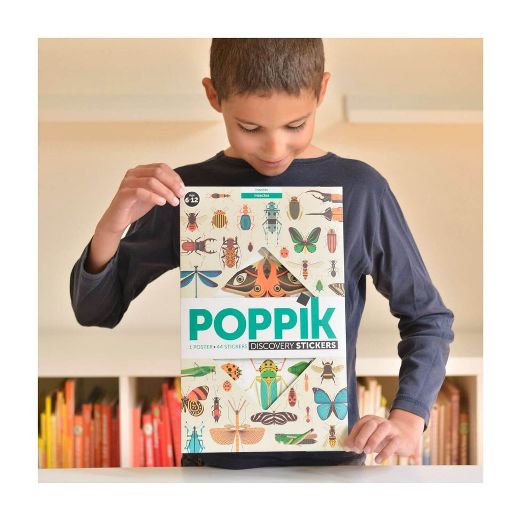 Poppik Sticker Poster Discovery - Insects 2