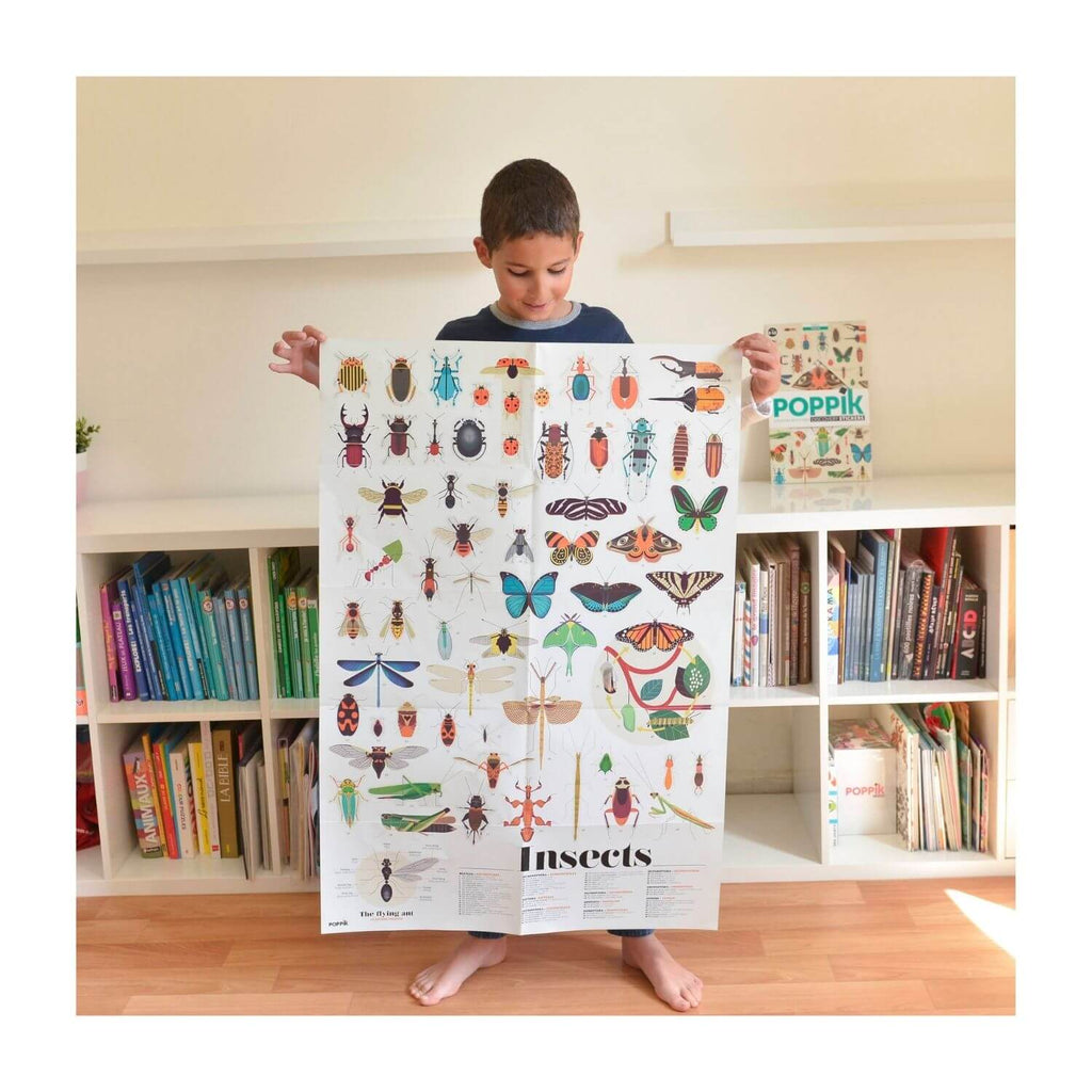 Poppik Sticker Poster Discovery - Insects 4
