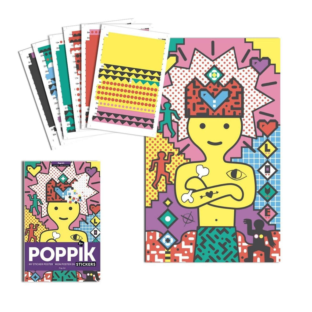 Poppik Sticker Poster - Pop Art
