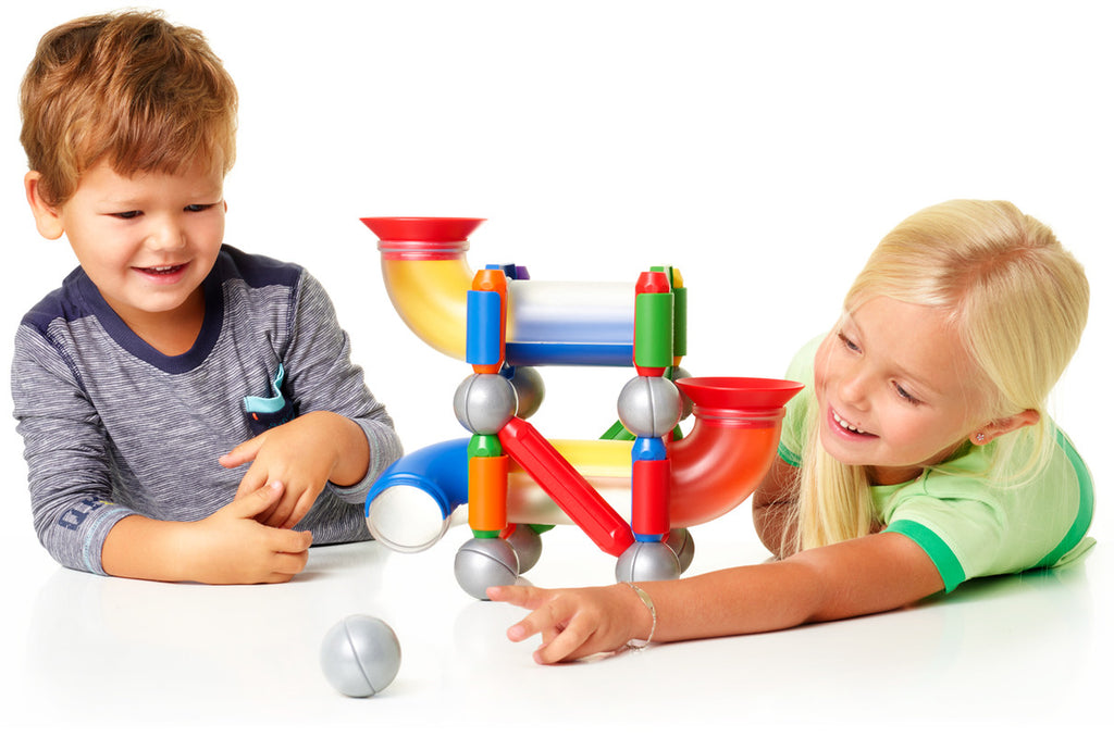 Smartmax Click & Roll By Smartmax - A Magnetic Discovery Building Set Featuring Safe, Extra-Strong, Oversized Building Pieces for Ages 1+