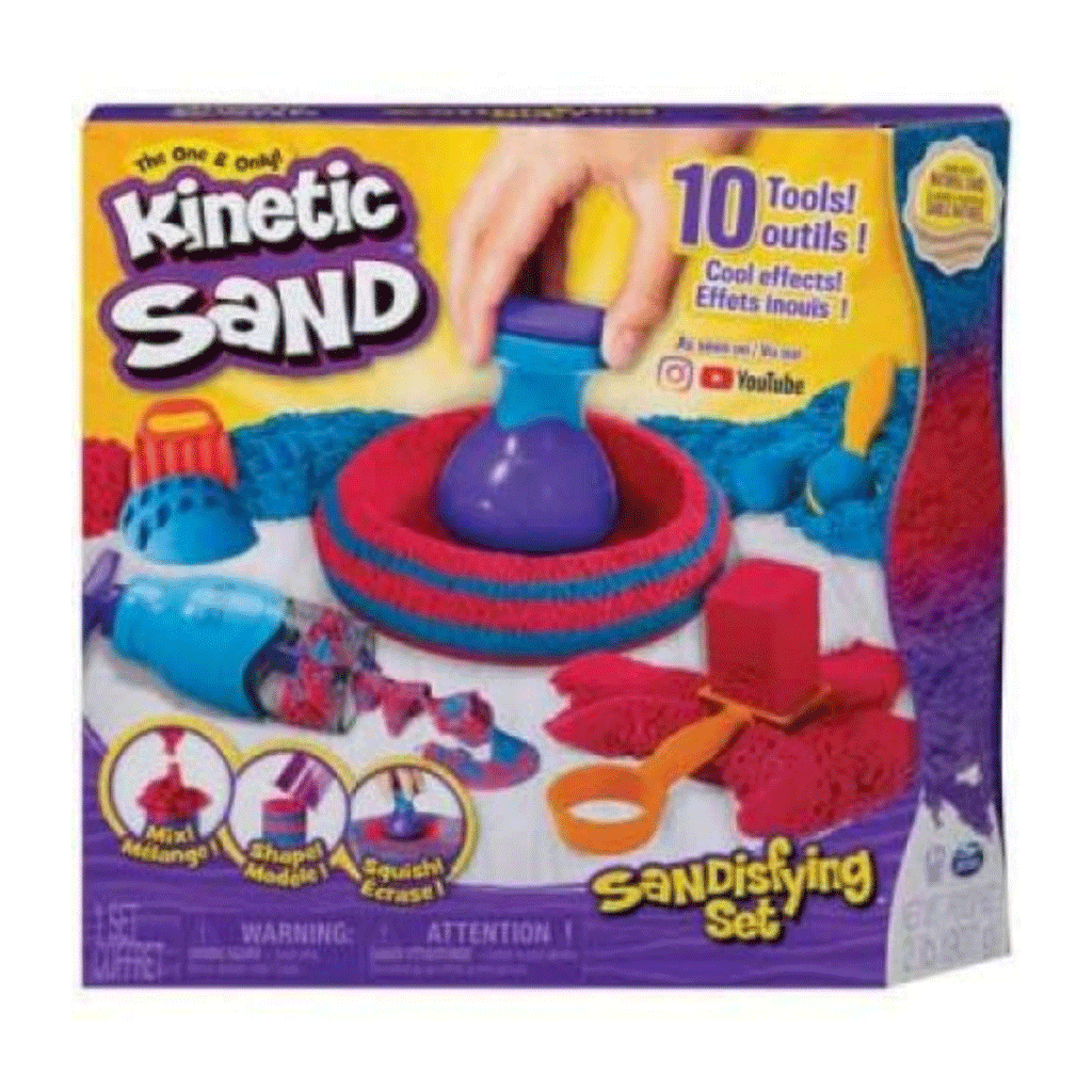 Kinetic Sand Sandisfying Set (2lbs)