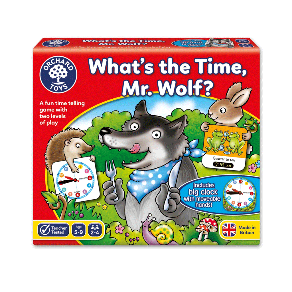 Orchard Toys What's The Time Mr. Wolf