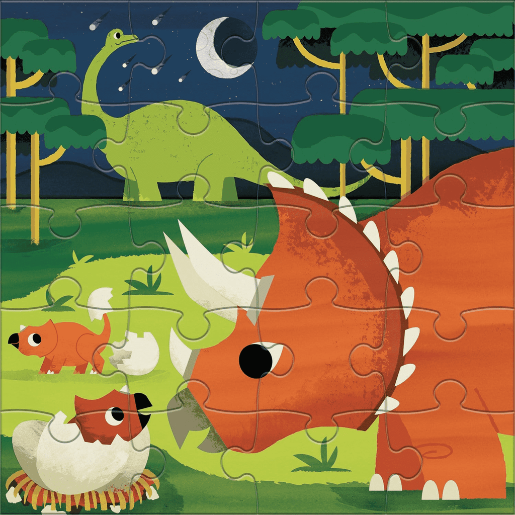 Dinosaur Park Pouch Puzzle - Mudpuppy