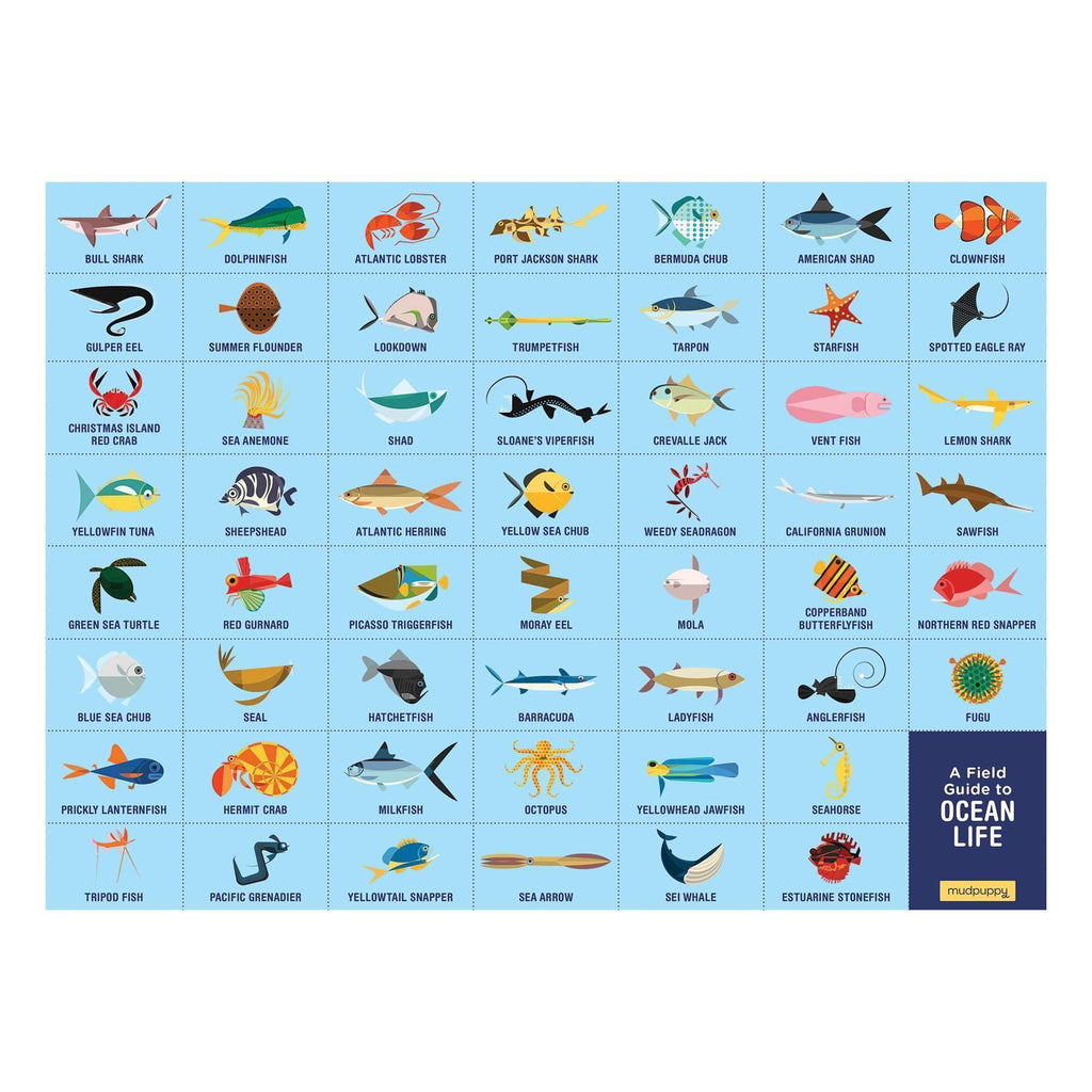 Mudpuppy Search & Find Puzzle - Ocean Life