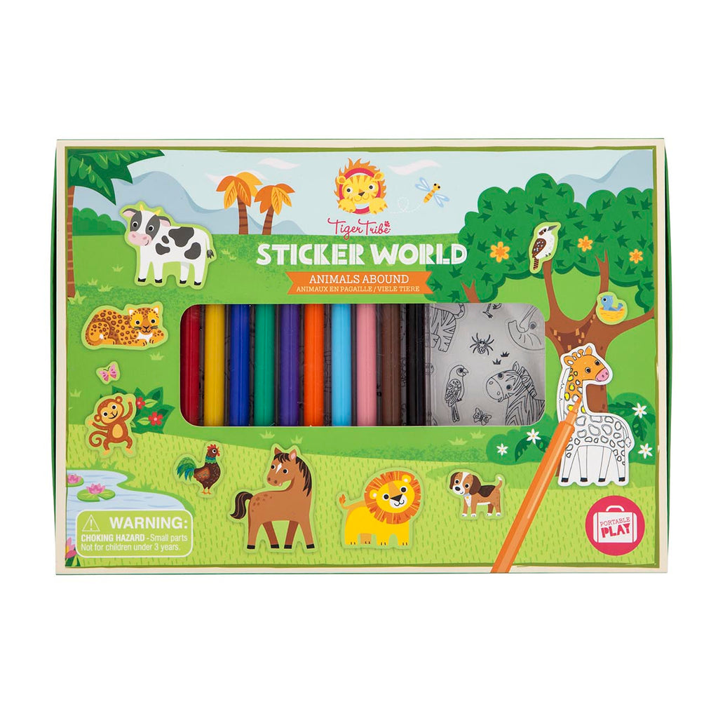 Sticker World - Animals Abound